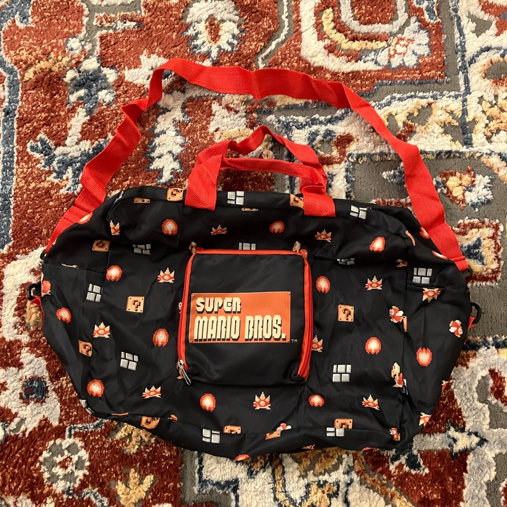Super Mario Bros. Nintendo Duffle Bag